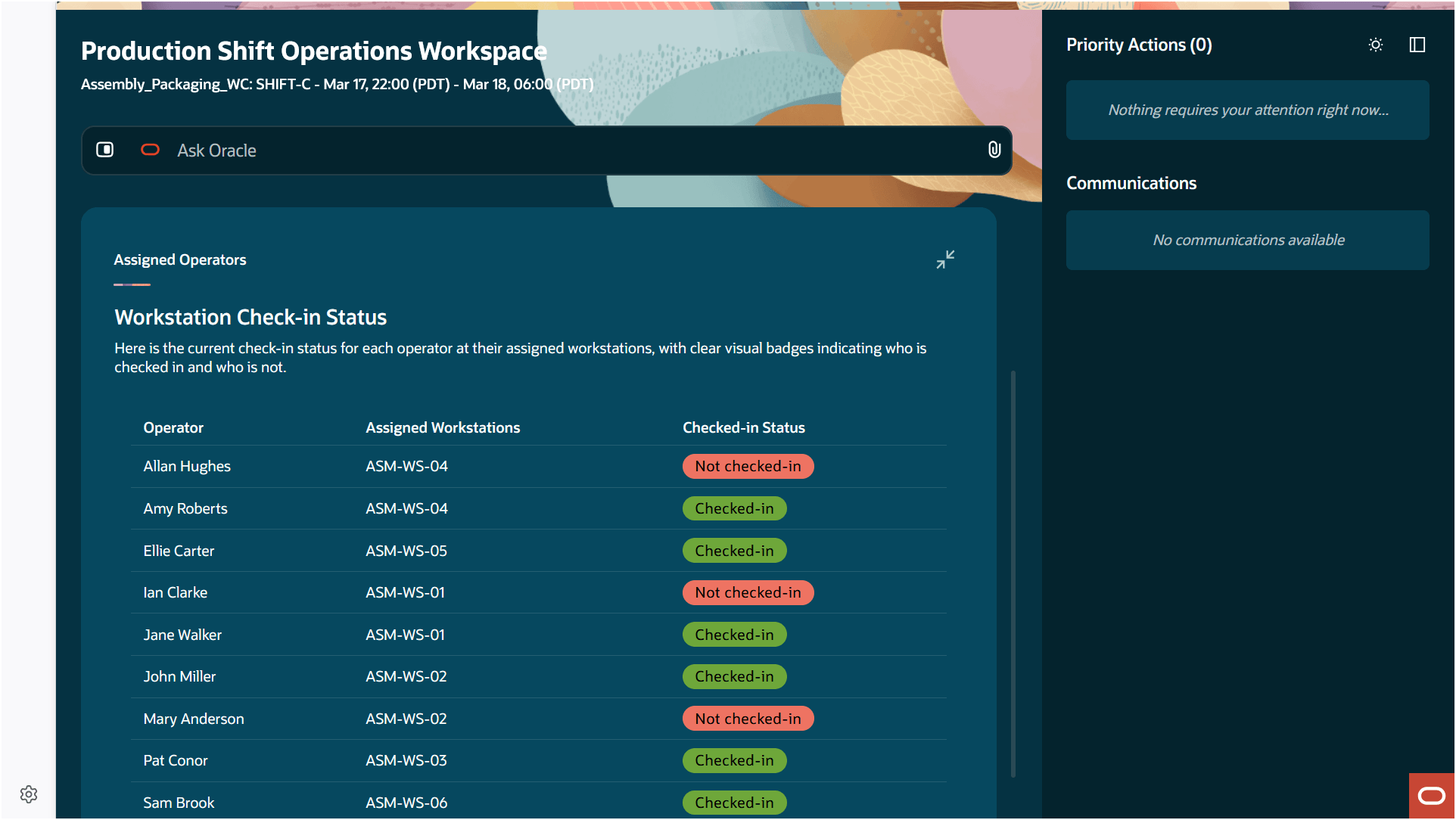 割当済演算子アドバイザ