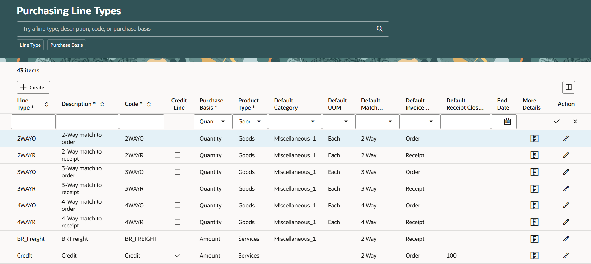 購買明細タイプ