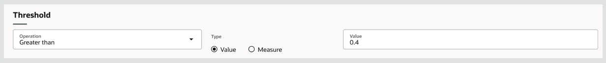 値としてのしきい値タイプ