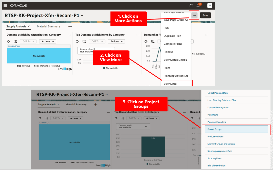 「プロジェクト・グループ」ページへのナビゲート