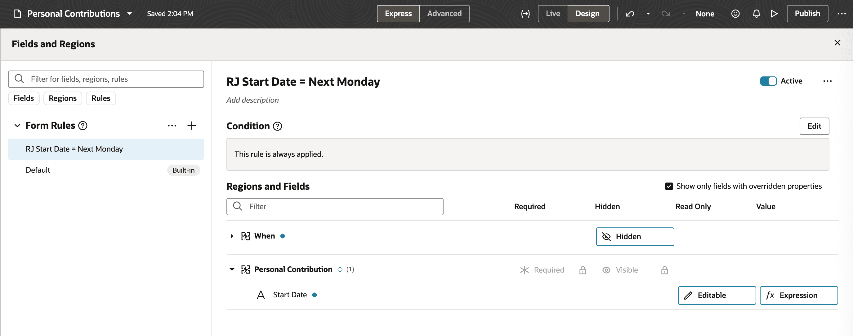 ビジネス・ルール構成