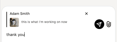 返信メッセージの元のメッセージ・スニペット