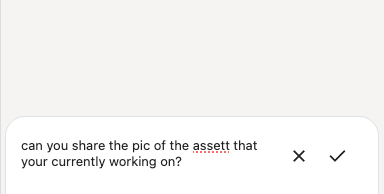 メッセージの編集ウィンドウのアイコンの保存