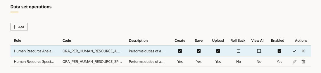 データ・セット操作