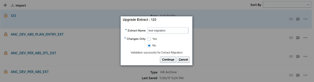 アップグレード成功