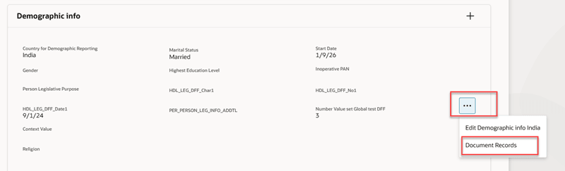 統計情報セクション(インド)からの文書レコードのオープン