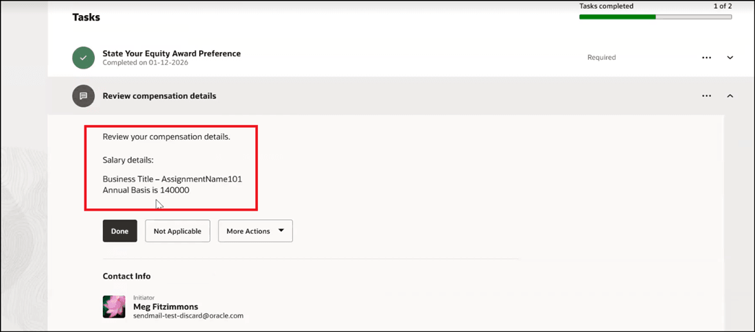 ジャーニ・タスク・ノート・セクションに表示されるAIエージェント別動的に生成されたノート