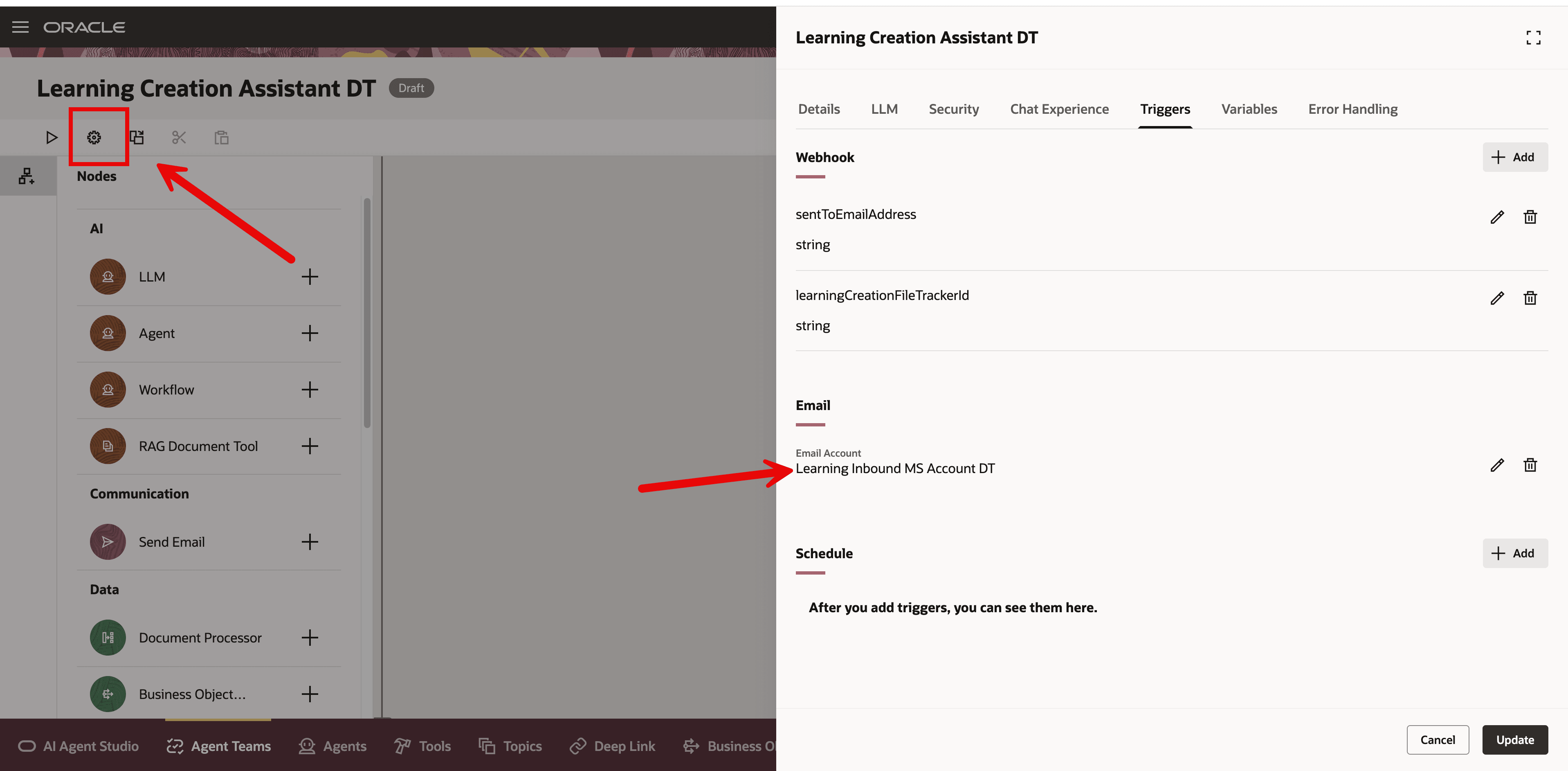 AI Agent Studioの学習作成アシスタント・エージェント