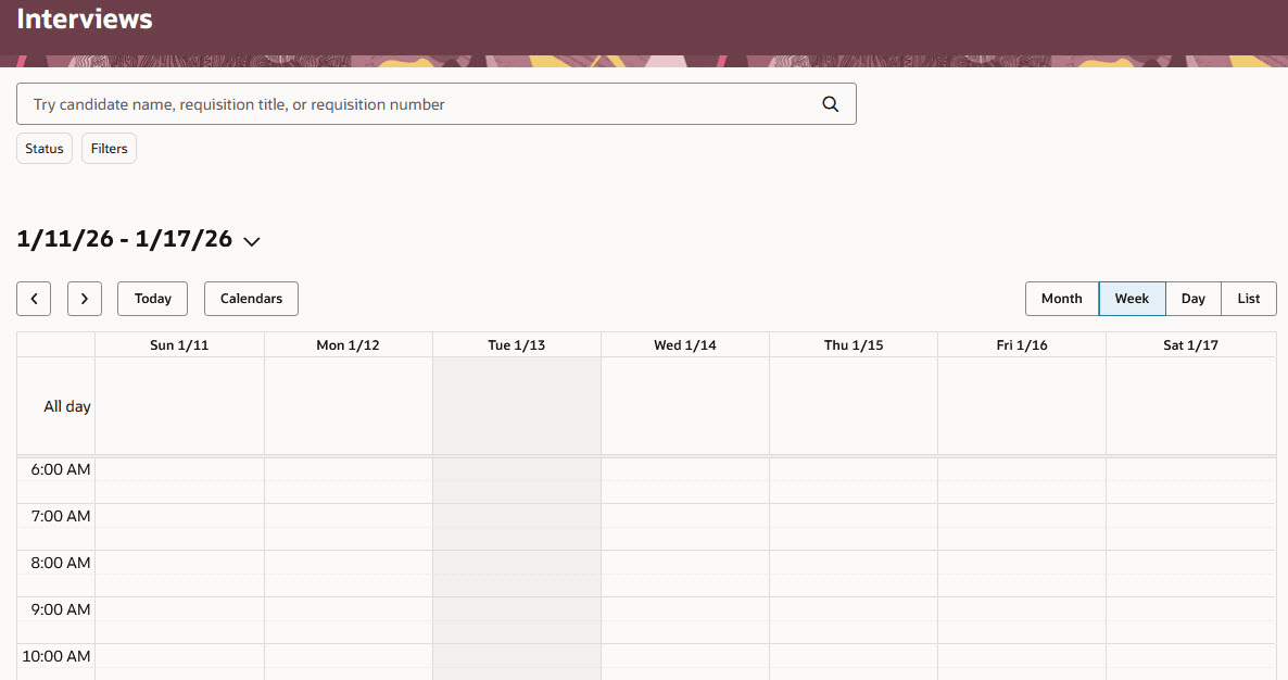 「インタビュー」タブ