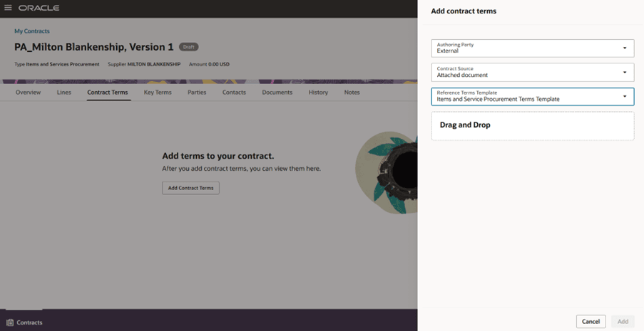 参照条件テンプレート