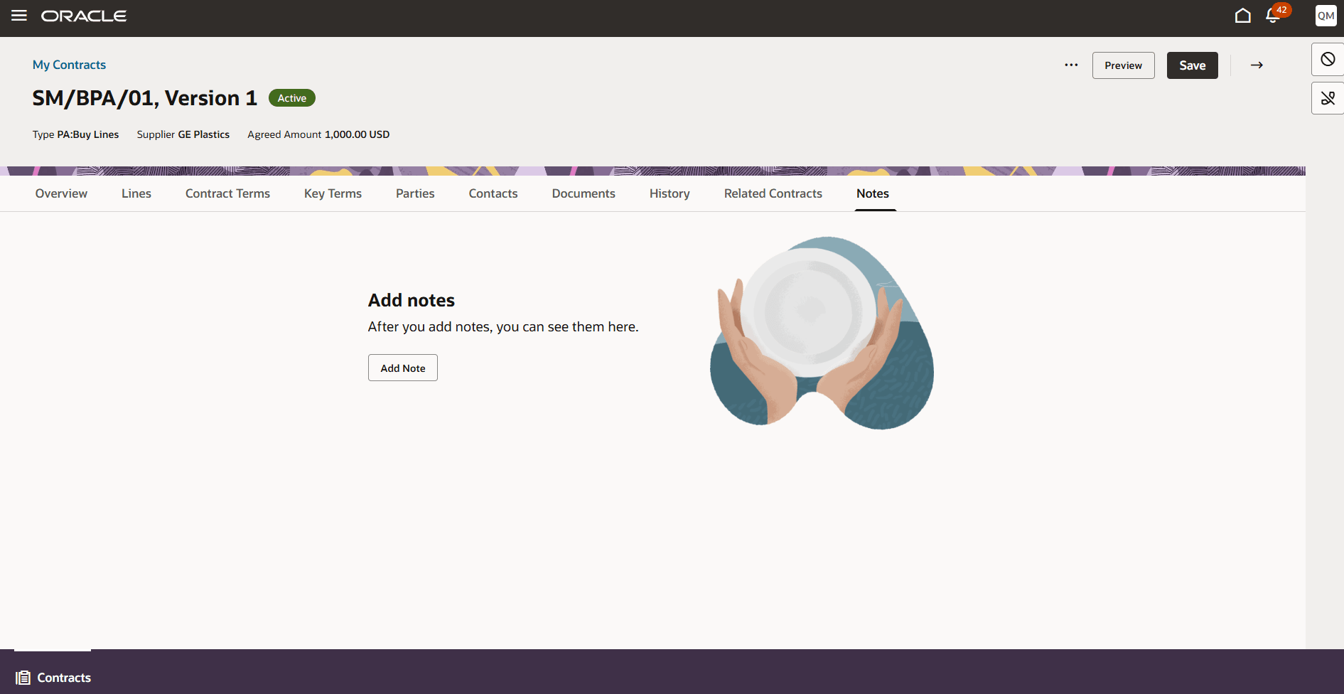 ノート空の状態