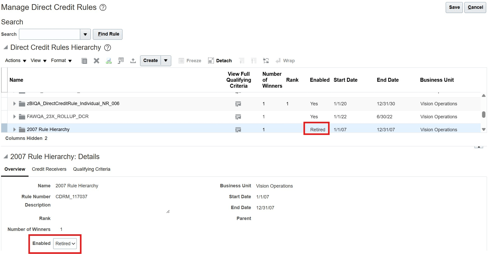 除・売却ルール