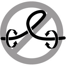 image:“请勿扭曲”图标。