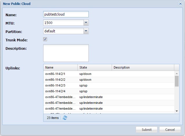 image:图中显示了 “New Public Cloud“（新建公共云）对话框