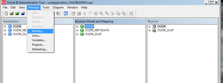 Oracle Utilities Data Model Users and Application Roles