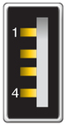 image:Illustration shows the pins of the USB management connector.
