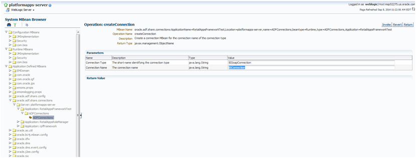 Enter Connection Type