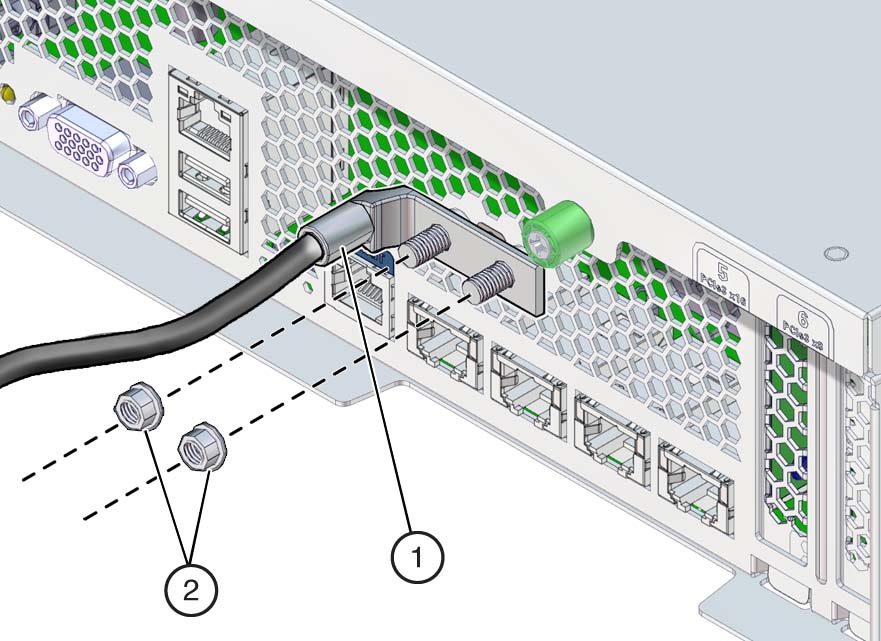 image:アース線の取り付けを示す図。