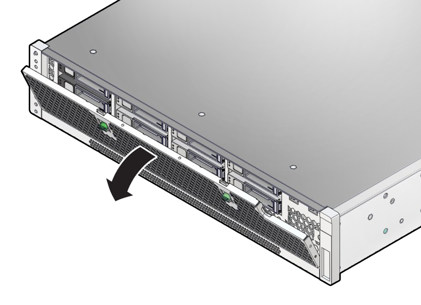 image:図は、エアフィルタを取り外す様子を示しています。