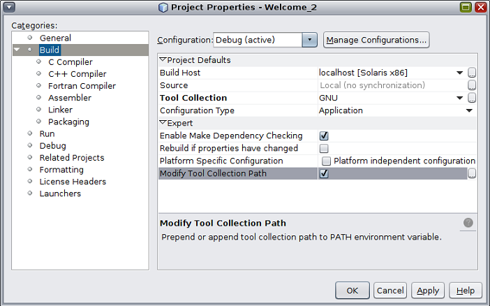 image:Modify Tool Collection Path option