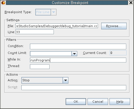 image:Customize Breakpoint window