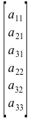 image:Symmetric Matrix in Packed Storage