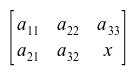 image:Triangular Band Matrix in Packed Storage