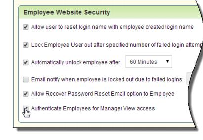 従業員にEWSからTBEへの移動を許可する設定