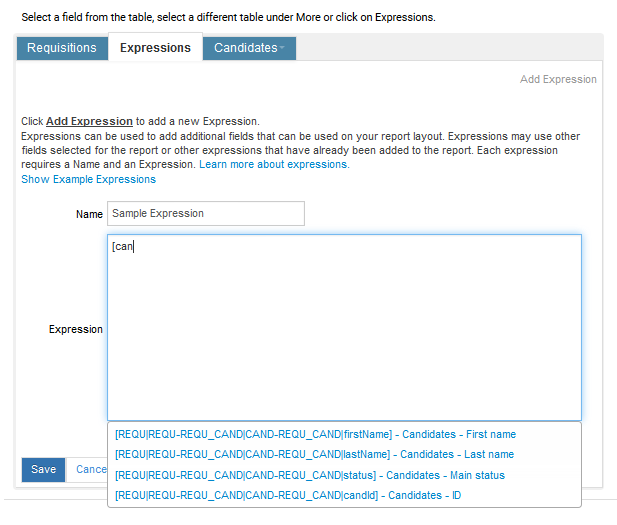 式作成時のオートサジェスト機能