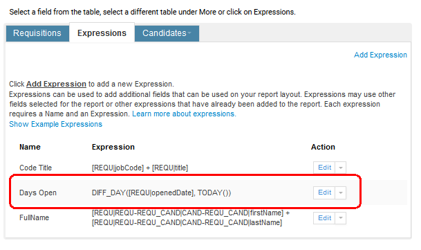 ネストされた式の使用