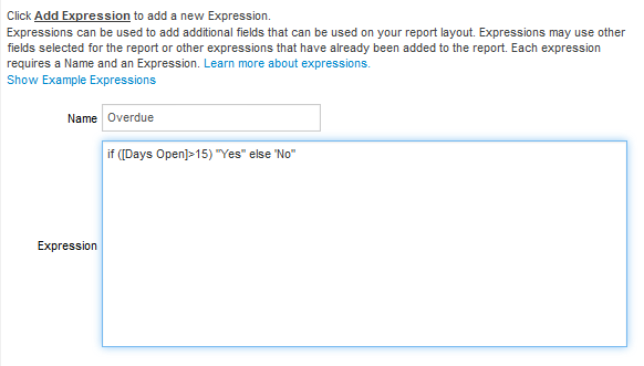 Days Openを変数として使用