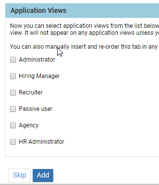 「カスタム・タブ」の設定、ステップ2