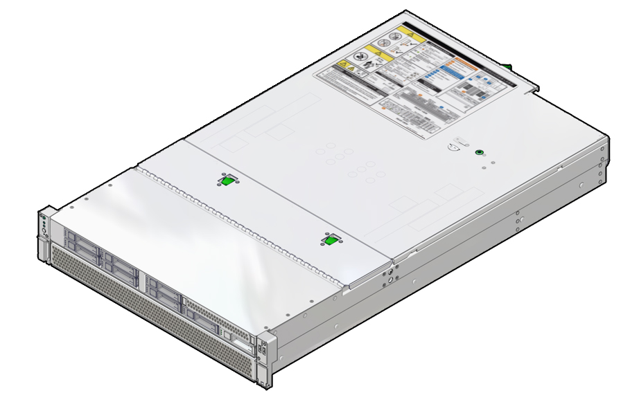 image:图中显示了 SPARC S7-2L 服务器。