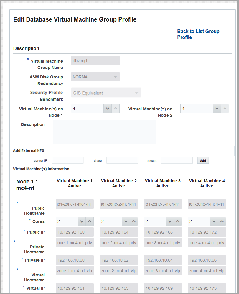 image:Capture d'écran illustrant la page de modification du profil de groupe.