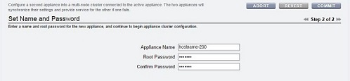 image:set name and password screen