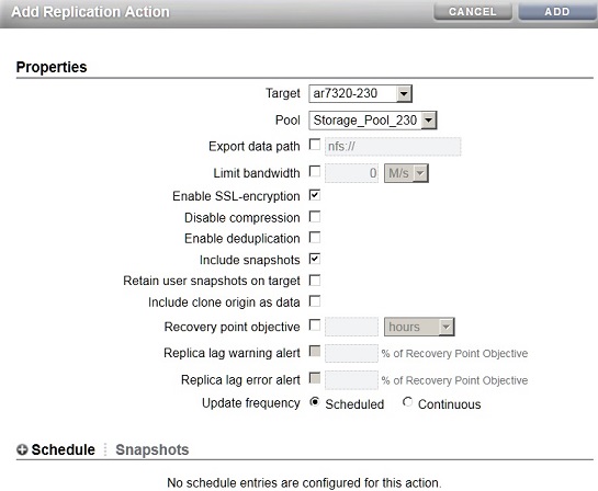 image:Screenshot of Add Replication Action screen