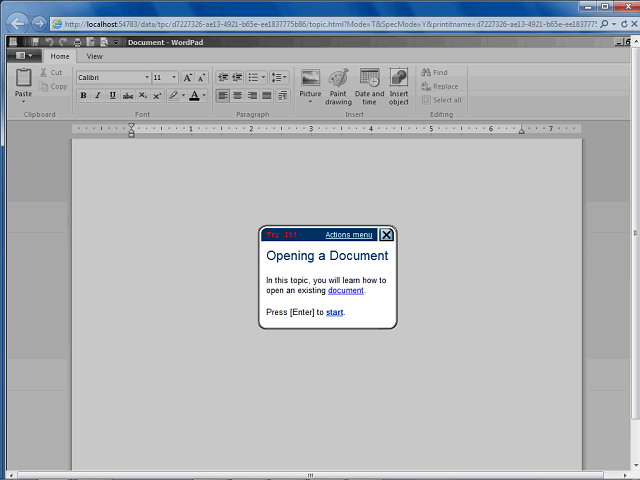 Screen image of this step