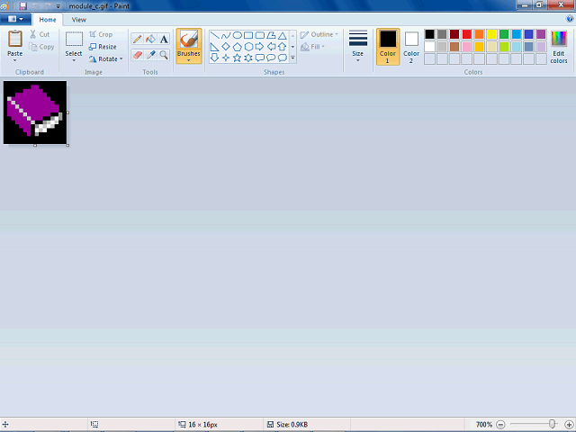 Screen image of this step