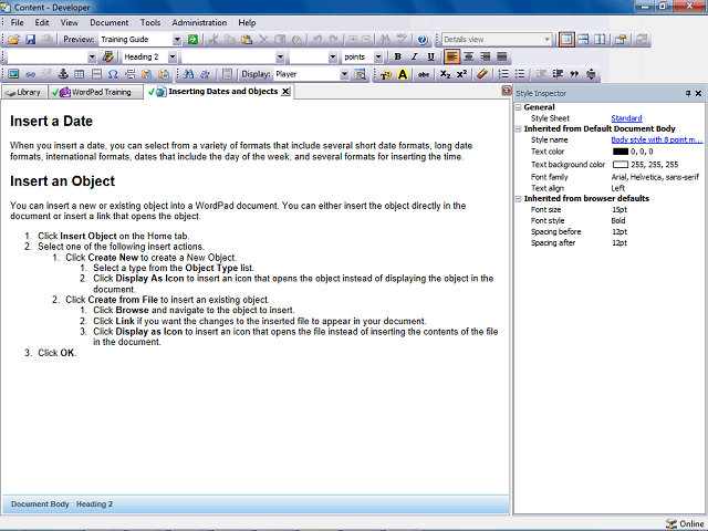 Screen image of this step