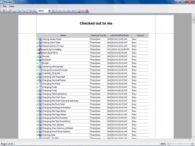 Screen image of this step