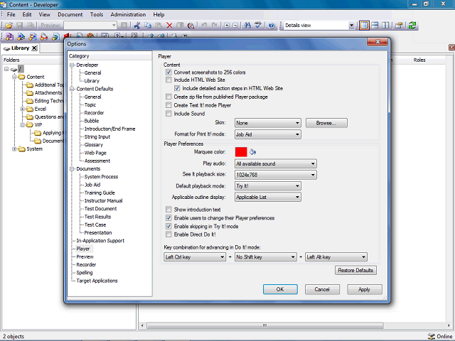 Screen image of this step