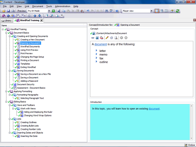 Screen image of this step