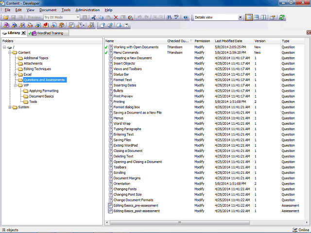 Screen image of this step