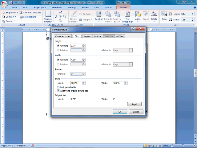 Screen image of this step