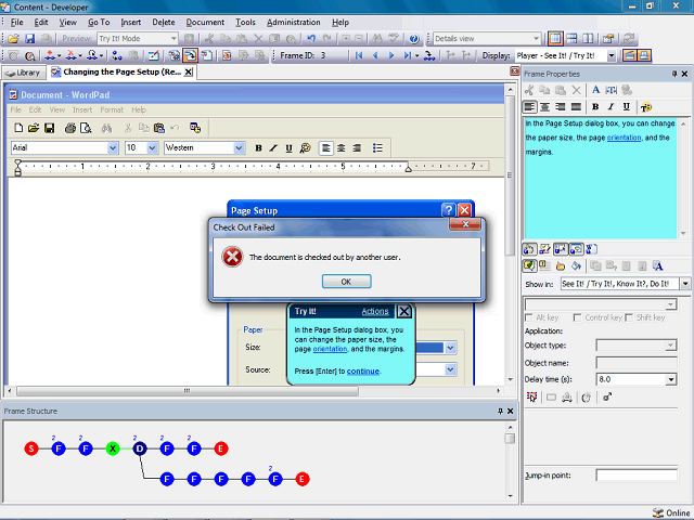 Screen image of this step