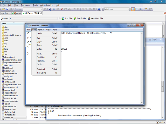Screen image of this step