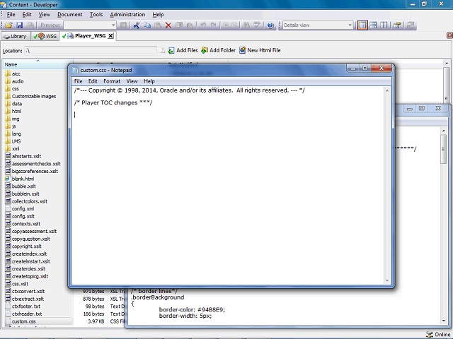 Screen image of this step