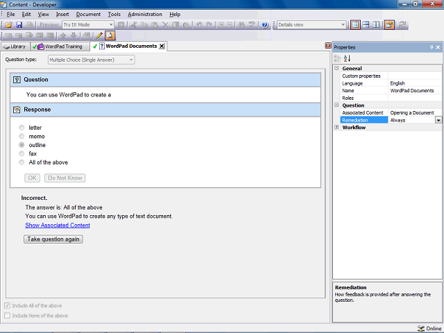 Screen image of this step