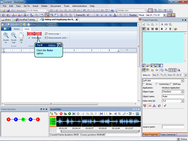 Screen image of this step