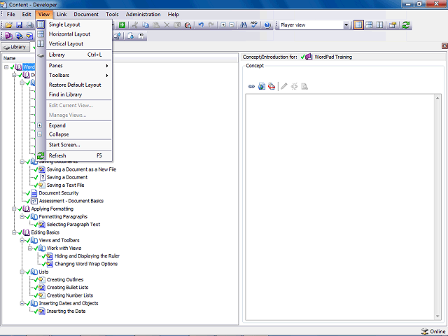 Screen image of this step